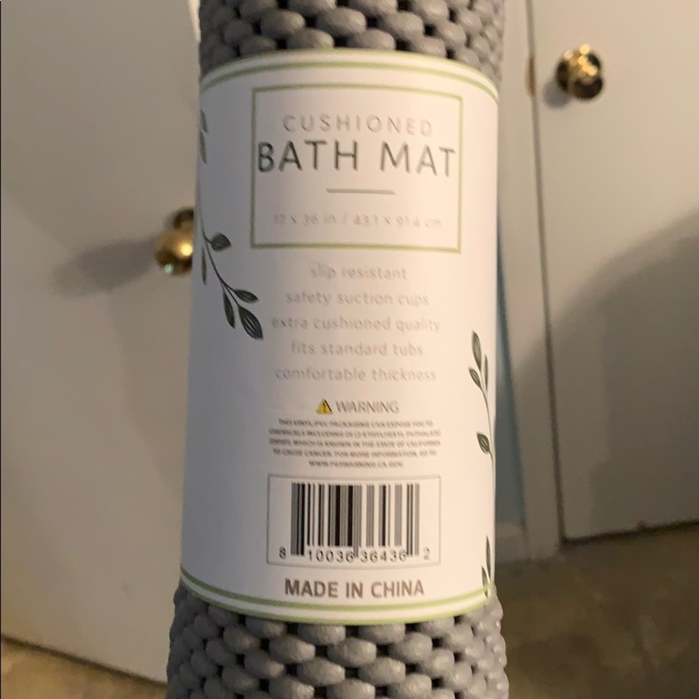 Cushioned bath mat - Picture 2 of 2